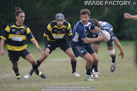 2012-10-14 Rugby Union Milano-Rugby Grande Milano 0414
